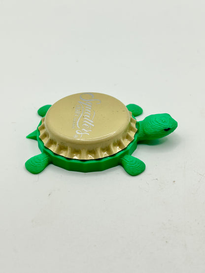 Squatters Beer (Beige) - Bottle Cap Magnet Turtle Shell Shocked Art