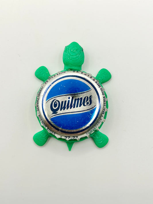 Quilmes - Bottle Cap Magnet Turtle