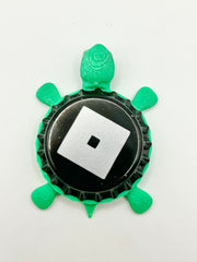 Roblox - Bottle Cap Magnet Turtle Shell Shocked Art