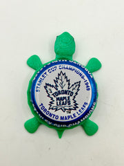 Toronto Maple Leafs Stanley Cup Champions (1949) - Bottle Cap Magnet Turtle Shell Shocked Art