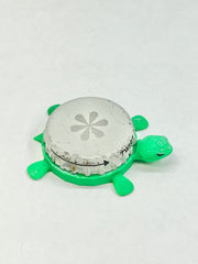 Izze Drinks Soda Pop - Bottle Cap Magnet Turtle Shell Shocked Art
