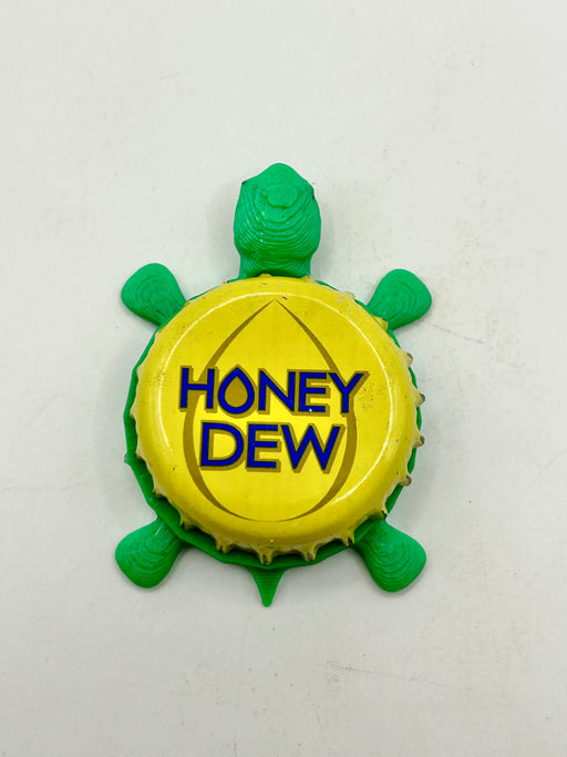 Fuller’s Honey Dew - Bottle Cap Magnet Turtle Shell Shocked Art