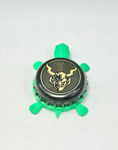 Stone Brewing - Bottle Cap Magnet Turtle Shell Shocked Art