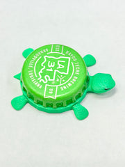 Bayou Teche Brewing LA 31 - Bottle Cap Magnet Turtle Shell Shocked Art