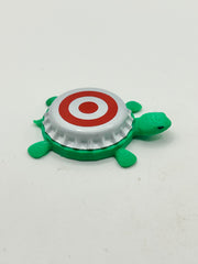 Target - Bottle Cap Magnet Turtle Shell Shocked Art