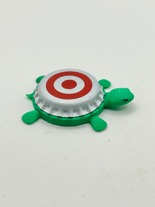 Target - Bottle Cap Magnet Turtle Shell Shocked Art