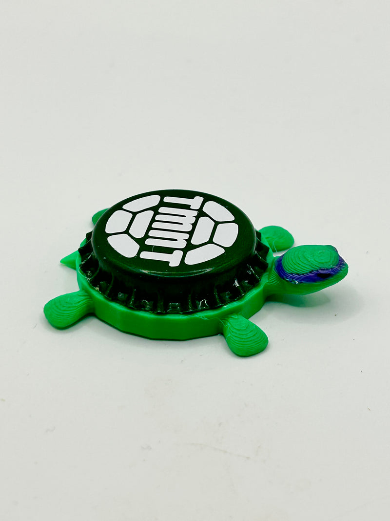 Donatello TMNT - Bottle Cap Magnet Turtle Shell Shocked Art