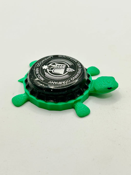 Southern Tier Brewing (Vintage) - Bottle Cap Magnet Turtle Shell Shocked Art