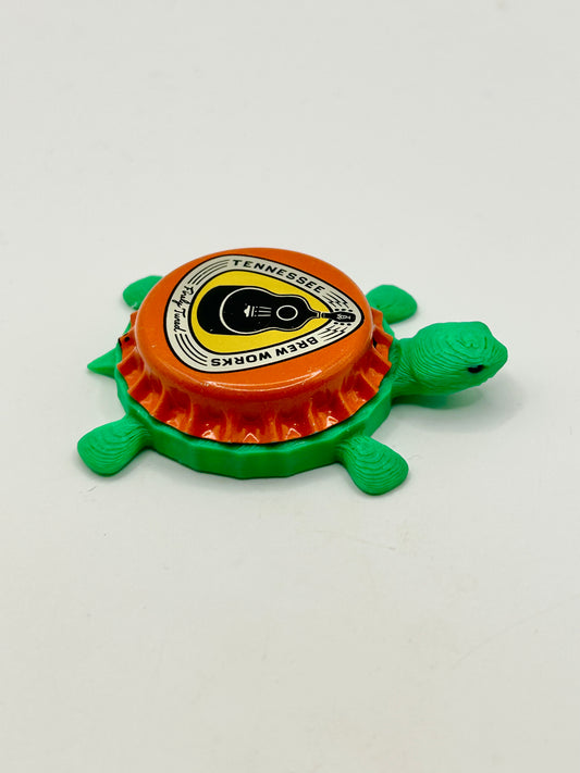 Tennessee Brew Works - Bottle Cap Magnet Turtle