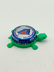 New York Rangers Stanley Cup Champions (1933) - Bottle Cap Magnet Turtle Shell Shocked Art