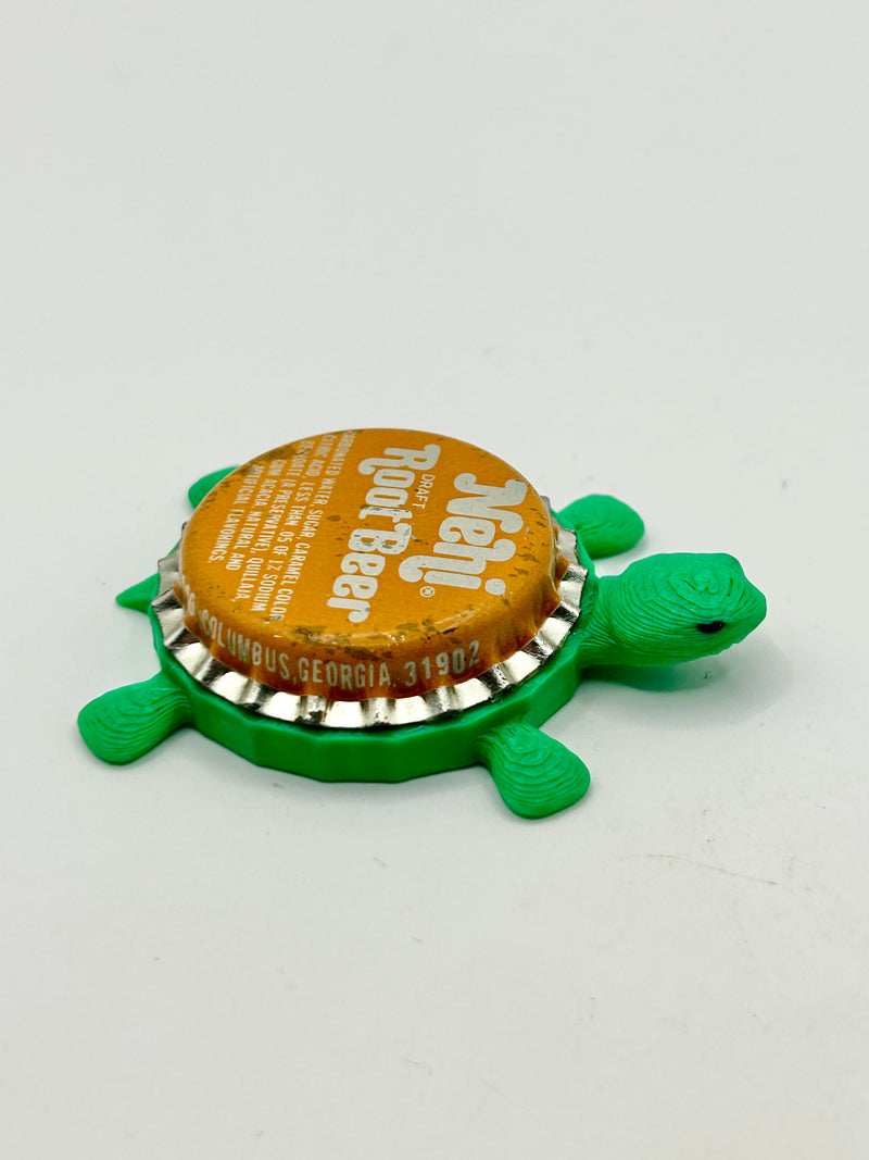Nehi Root Beer (Vintage) - Bottle Cap Magnet Turtle Shell Shocked Art