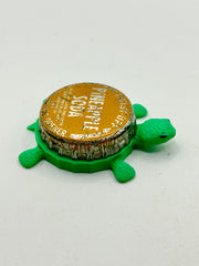 Pineapple Soda - Bottle Cap Magnet Turtle Shell Shocked Art