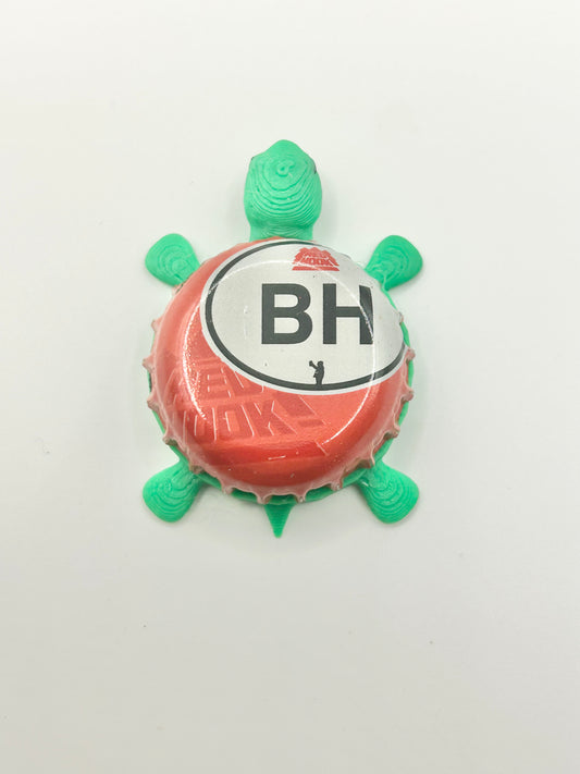 Red Hook Red ESB Extra Special Bitter (BH Ben Harris) - Bottle Cap Magnet Turtle