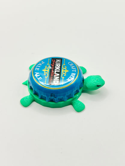 Kirkland Pale Ale - Bottle Cap Magnet Turtle Shell Shocked Art