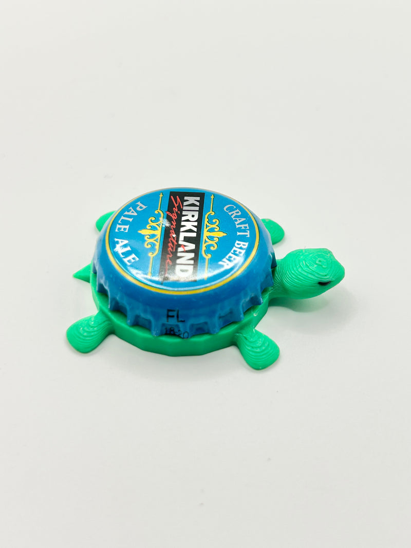 Kirkland Pale Ale - Bottle Cap Magnet Turtle Shell Shocked Art