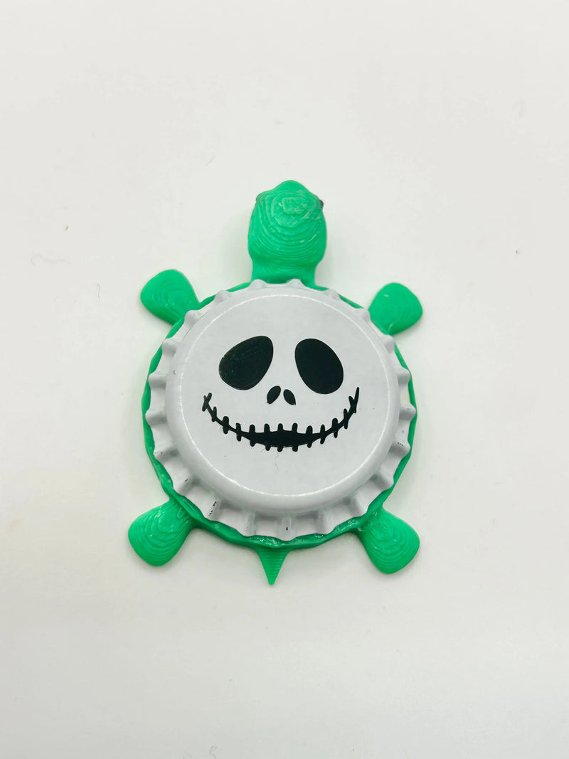 Jack Skellington - Bottle Cap Magnet Turtle Shell Shocked Art