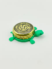 Martinelli’s Best Apple Cider - Bottle Cap Magnet Turtle Shell Shocked Art