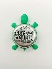 Sierra Nevada Beer Camp - Bottle Cap Magnet Turtle Shell Shocked Art