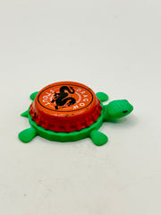 Dragon Stout - Bottle Cap Magnet Turtle Shell Shocked Art