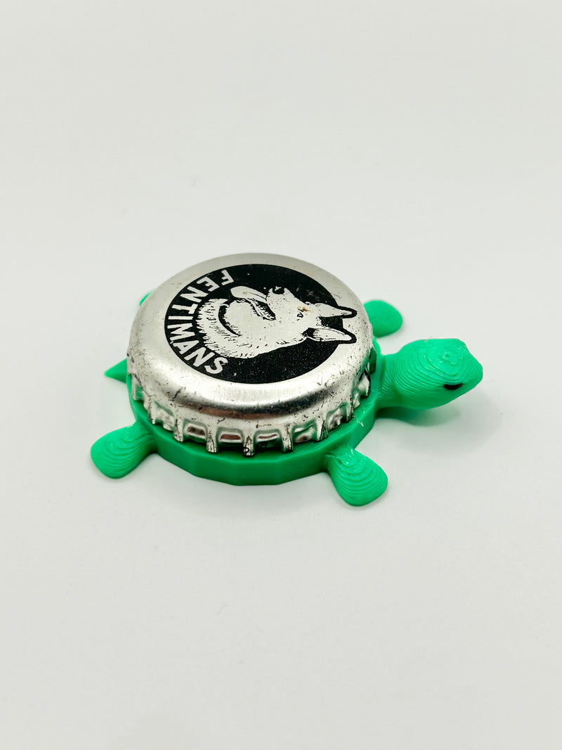 Fentimans - Bottle Cap Magnet Turtle Shell Shocked Art