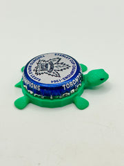 Toronto Maple Leafs Stanley Cup Champions (1964) - Bottle Cap Magnet Turtle Shell Shocked Art
