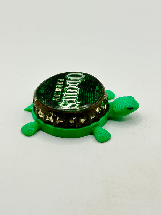 O’Doul’s Premium (Vintage) - Bottle Cap Magnet Turtle Shell Shocked Art