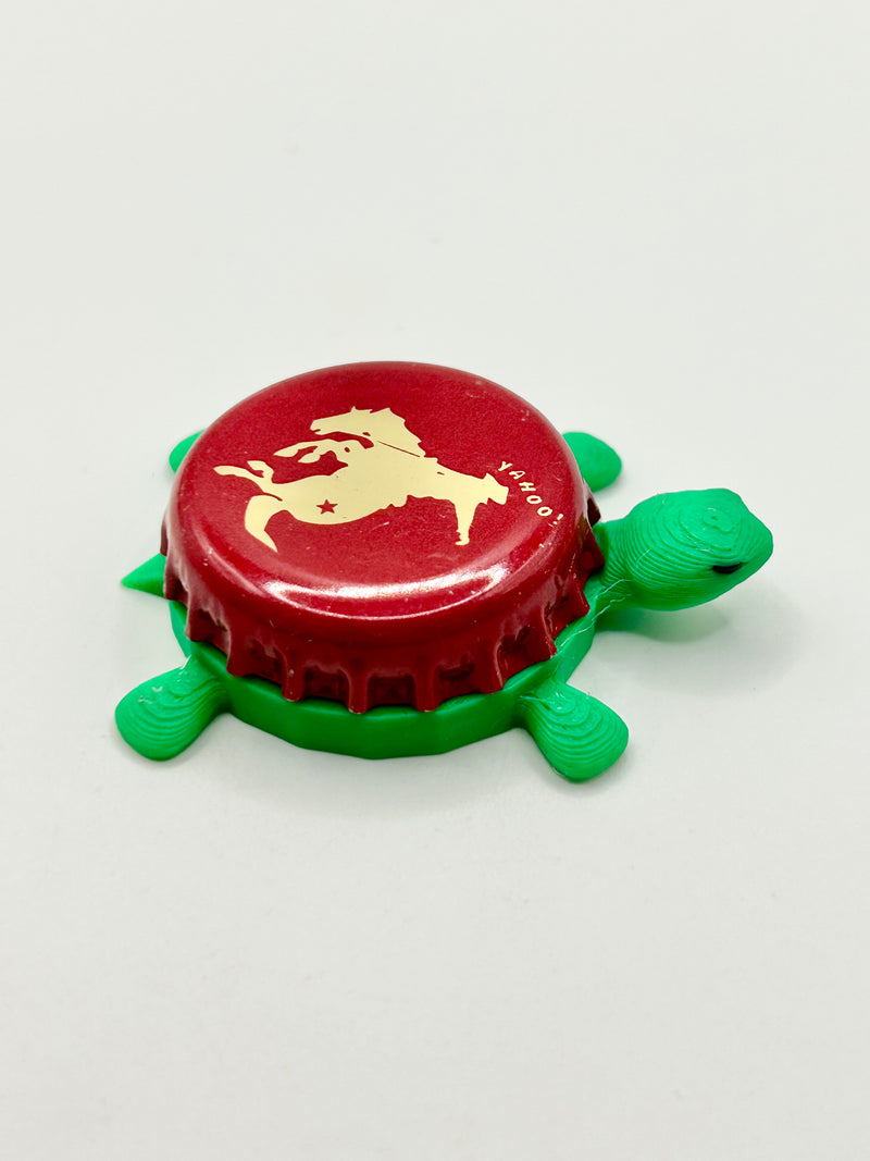 Great Northern Brewing - Bottle Cap Magnet Turtle Shell Shocked Art