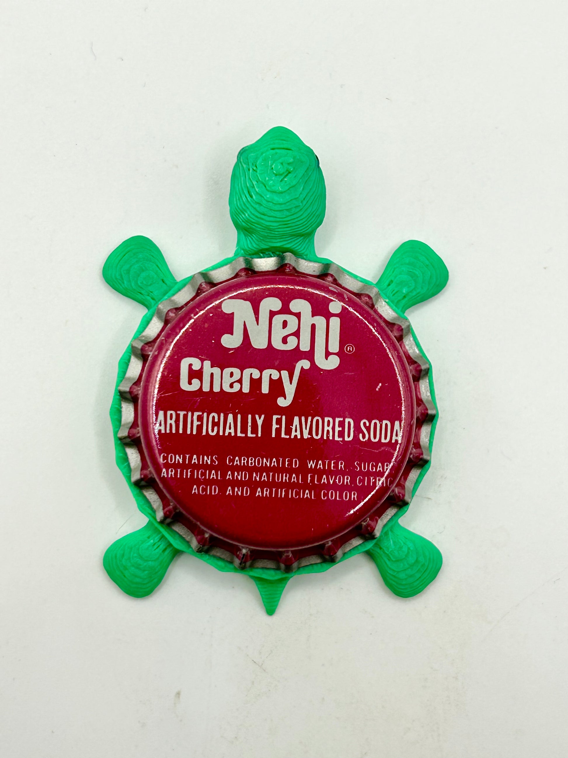 Nehi Cherry (Vintage) - Bottle Cap Magnet Turtle Shell Shocked Art
