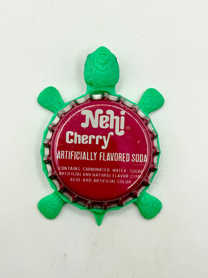 Nehi Cherry (Vintage) - Bottle Cap Magnet Turtle Shell Shocked Art