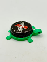 Michelob Classic Dark - Bottle Cap Magnet Turtle Shell Shocked Art