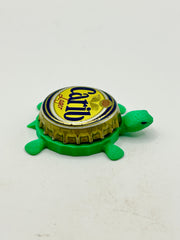 Carib Lager Beer (Vintage) - Bottle Cap Magnet Turtle Shell Shocked Art