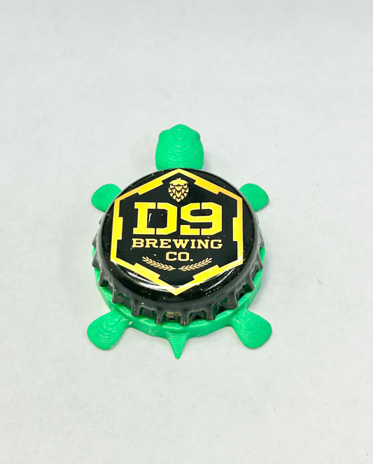 D9 Brewing - Bottle Cap Magnet Turtle