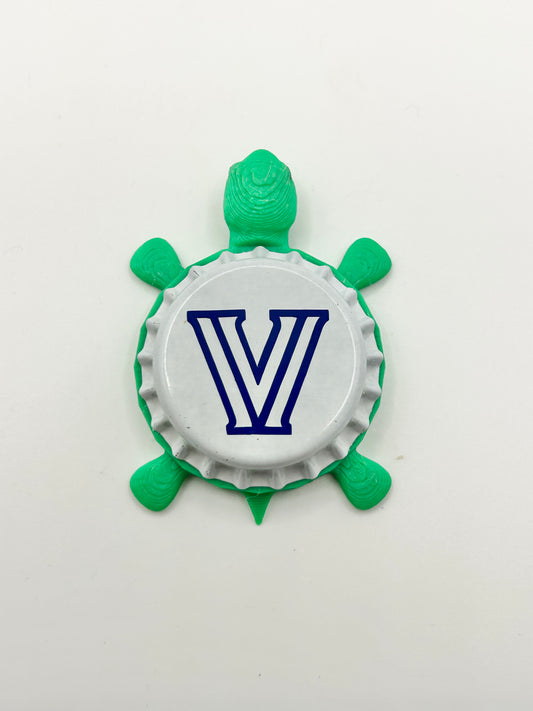 Villanova - Bottle Cap Magnet Turtle