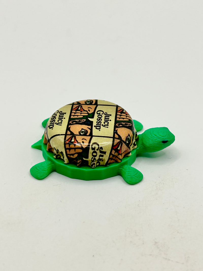 Bell's Beer Juicy Gossip - Bottle Cap Magnet Turtle Shell Shocked Art