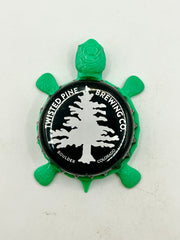 Twisted Pine Brewing - Bottle Cap Magnet Turtle (Copy) Shell Shocked Art