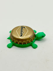 Full Sail Session (Light Brown) - Bottle Cap Magnet Turtle Shell Shocked Art