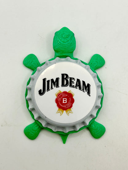 Jim Beam - Bottle Cap Magnet Turtle