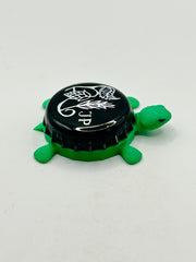 Jolly Pumpkin Brewing - Bottle Cap Magnet Turtle Shell Shocked Art