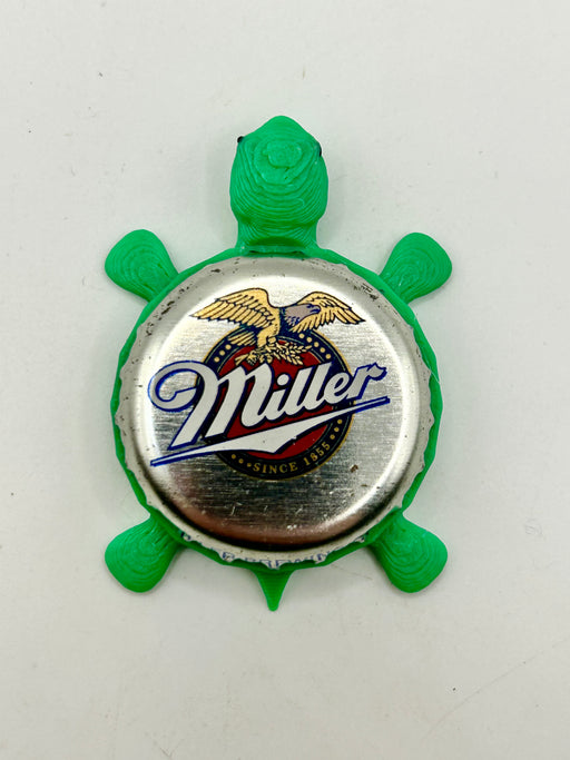 Miller Eagle (Vintage) - Bottle Cap Magnet Turtle Shell Shocked Art