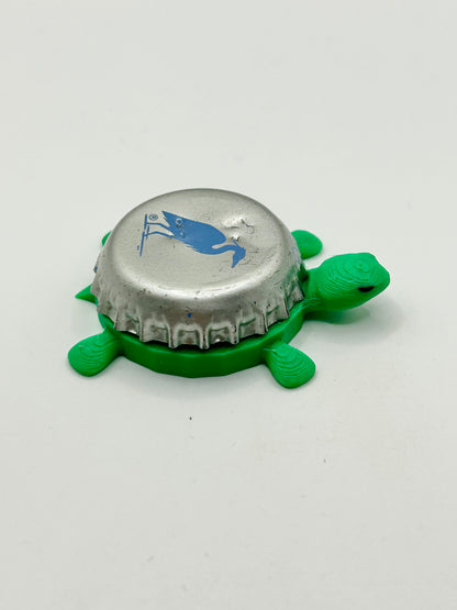 Bridgeport Ales (Heron) - Bottle Cap Magnet Turtle Shell Shocked Art