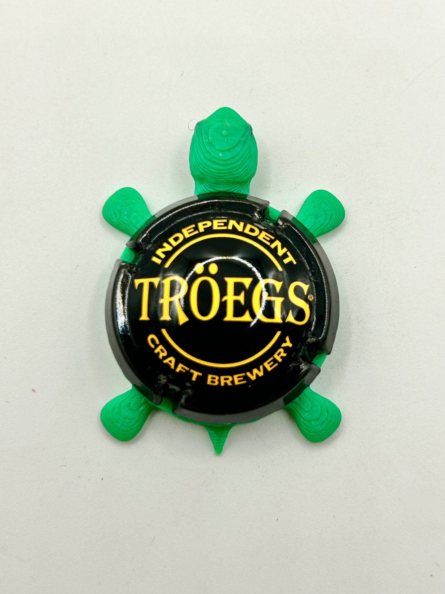 Troegs Brewing (Cork Cage Cap) - Bottle Cap Magnet Turtle