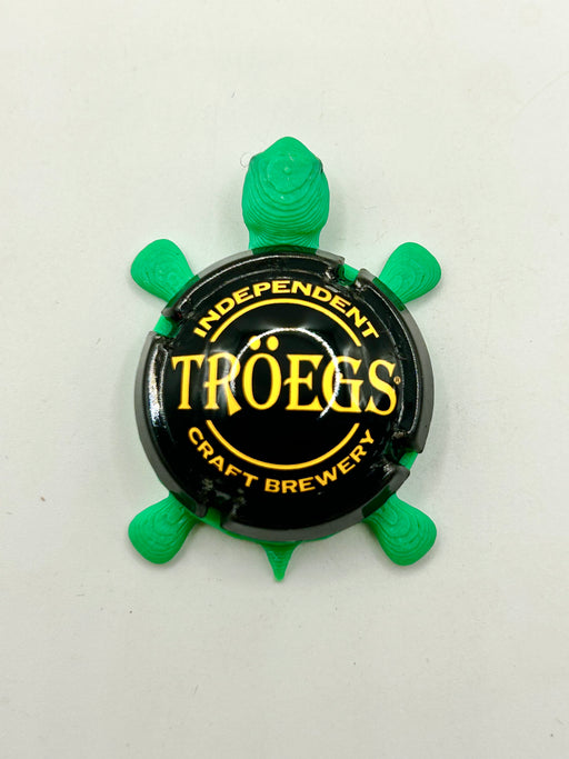 Troegs Brewing (Cork Cage Cap) - Bottle Cap Magnet Turtle Shell Shocked Art