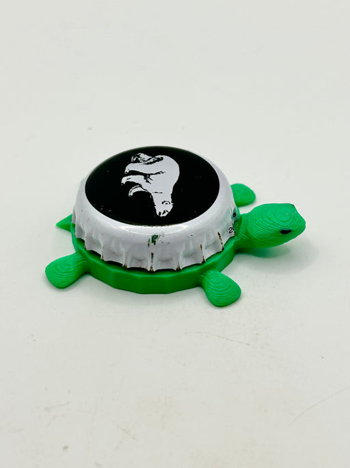 Harboes Bryggeri (Denmark) - Bottle Cap Magnet Turtle Shell Shocked Art