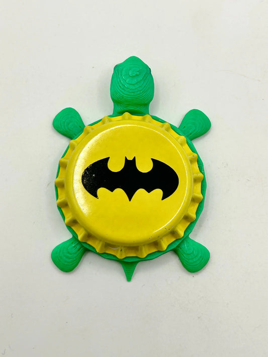 Batman - Bottle Cap Magnet Turtle Shell Shocked Art