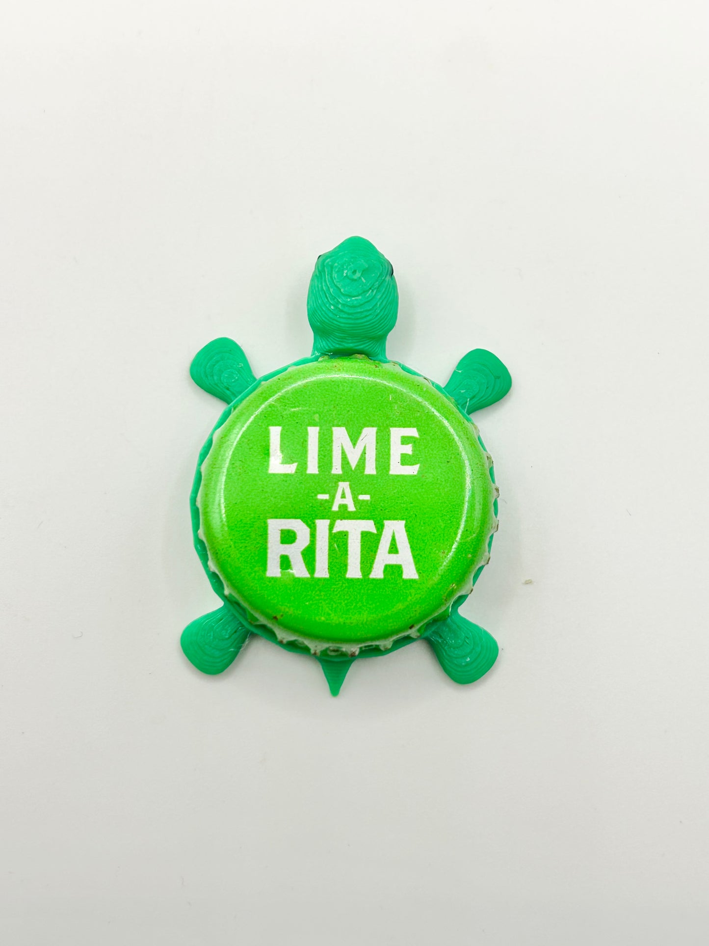Lime A Rita - Bottle Cap Magnet Turtle