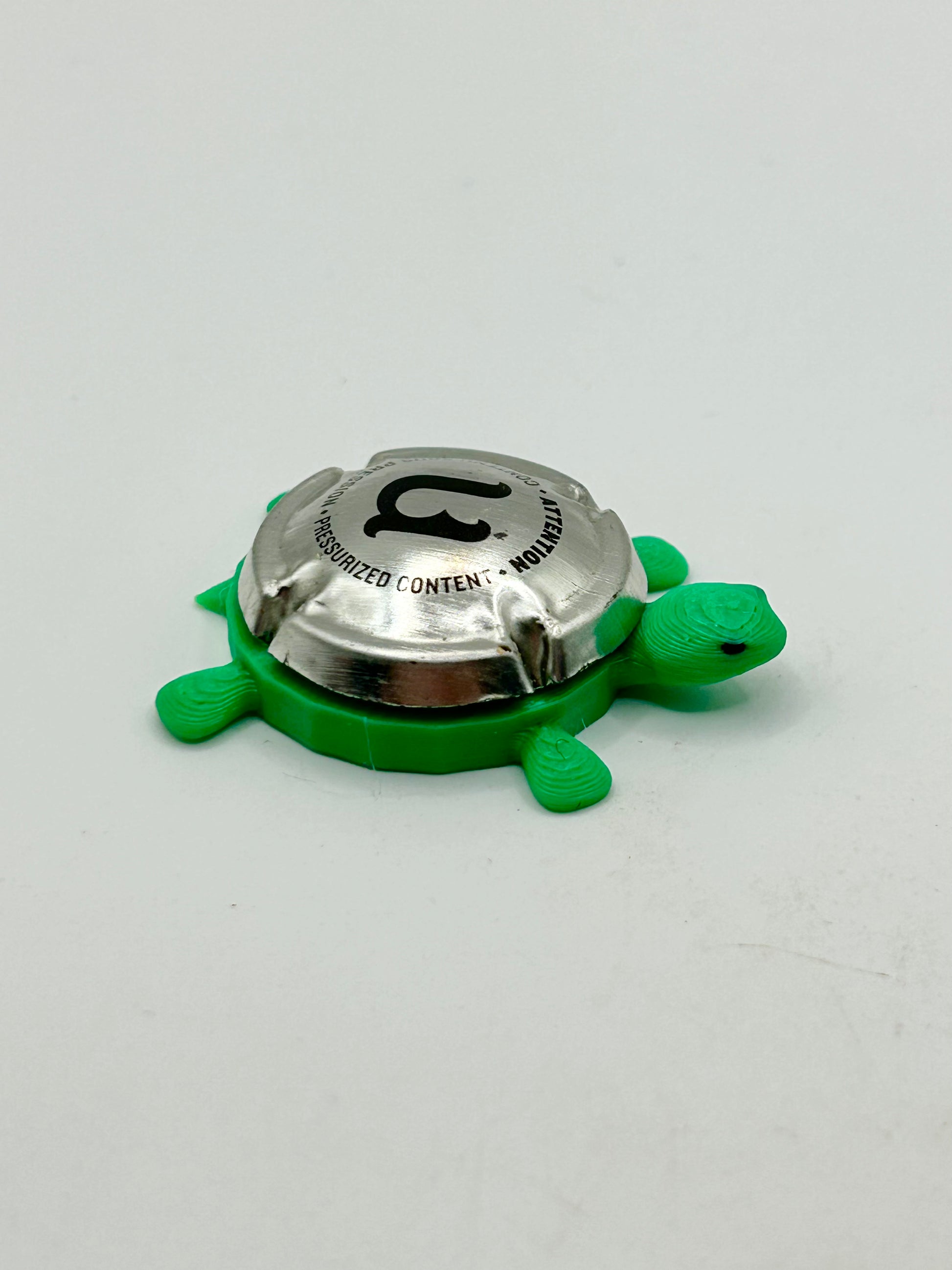 Unibroue Brewery (Cork Cage Cap) - Bottle Cap Magnet Turtle Shell Shocked Art