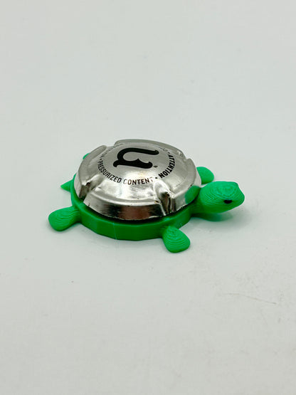 Unibroue Brewery (Cork Cage Cap) - Bottle Cap Magnet Turtle Shell Shocked Art