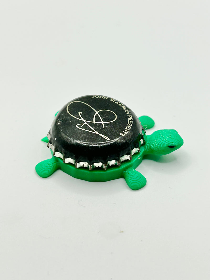 John Sleeman Brewing - Bottle Cap Magnet Turtle Shell Shocked Art