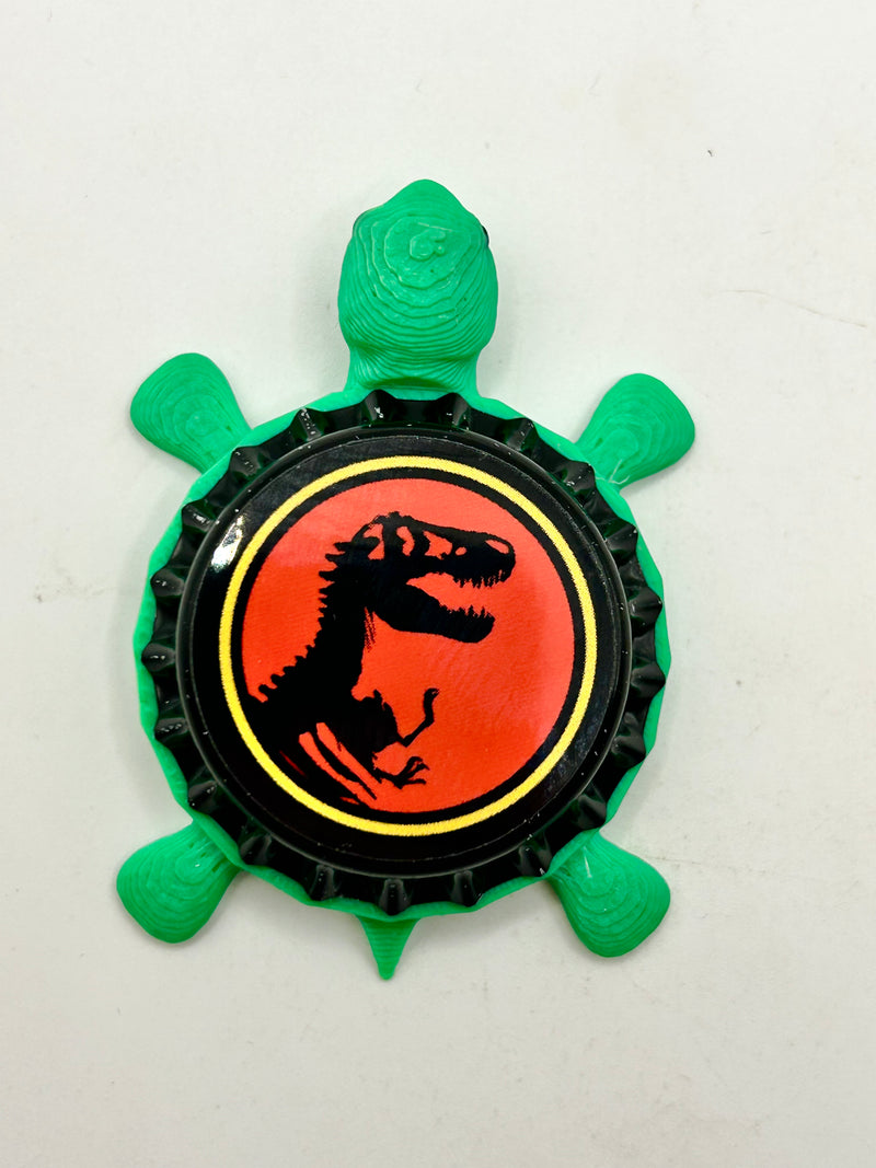 Jurassic Park - Bottle Cap Magnet Turtle