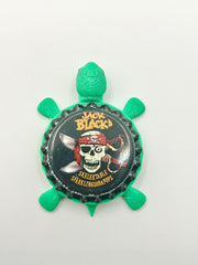 Jack Black’s Soda - Bottle Cap Magnet Turtle Shell Shocked Art